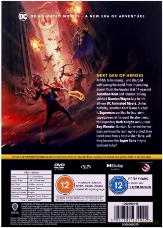 Batman and Superman: Battle of the Super Sons [DVD]