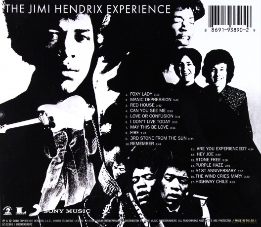 Jimi HendrixThe Experience: Are You Experienced [CD]