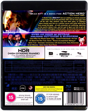 Bullet Train [Blu-Ray 4K]+[Blu-Ray]
