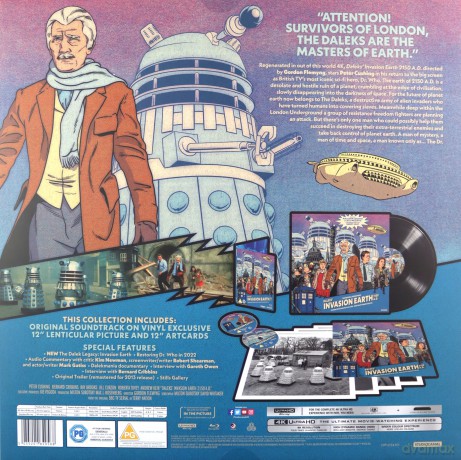 Daleks' Invasion Earth: 2150 A.D. (Collector's Set) (Najazd Daleków na Ziemię) [Blu-Ray 4K]