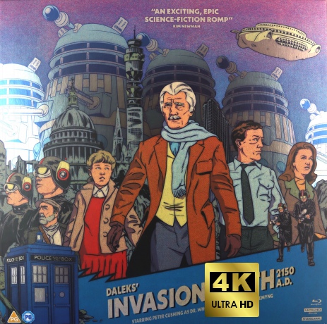 Daleks' Invasion Earth: 2150 A.D. (Collector's Set) (Najazd Daleków na Ziemię) [Blu-Ray 4K]