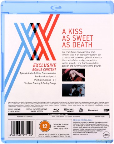 Darling In The Franxx Season 1 [4xBlu-Ray]