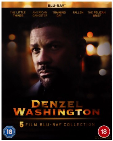 Denzel Washington Collection: The Little Things / American Gangster / Training Day / Fallen / The Pelican Brief [5xBlu-Ray]
