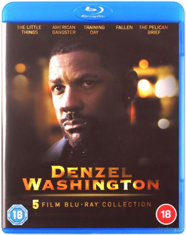Denzel Washington Collection: The Little Things / American Gangster / Training Day / Fallen / The Pelican Brief [5xBlu-Ray]