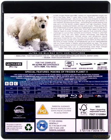 Frozen Planet II (Mroźna planeta II) [Blu-Ray 4K]+[Blu-Ray]