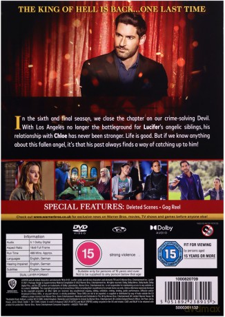 Lucifer: Season 6 (Lucyfer: Sezon 6) [3DVD]