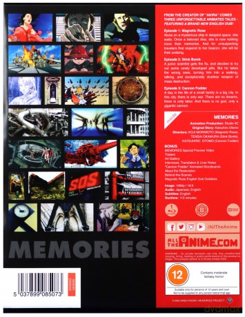 Memories (Limited Collector's Edition) [Blu-Ray]