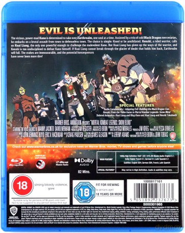 Mortal Kombat Legends: Snow Blind [Blu-Ray]