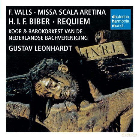 Gustav Leonhardt: Valls: Missa Scala Aretina/Biber: Requiem in F minor [CD]