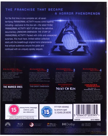 Paranormal Activity: Ultimate Chills Collection (Limited Edition) [8xBlu-Ray]