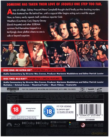 Scream 2 (Krzyk 2) [Blu-Ray 4K]+[Blu-Ray]