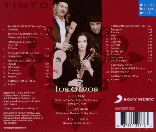 Los Otros: Tinto [CD]