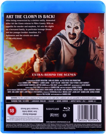 Terrifier 2 [Blu-Ray]