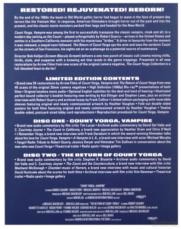 The Count Yorga Collection [2xBlu-Ray]