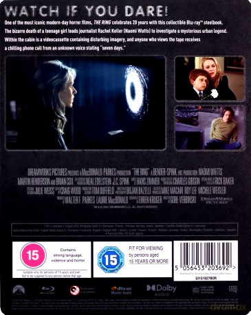 The Ring (steelbook) [Blu-Ray]