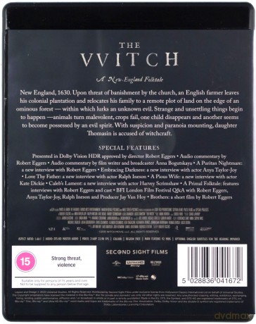 The Witch (Czarownica: Bajka ludowa z Nowej Anglii) [Blu-Ray 4K]