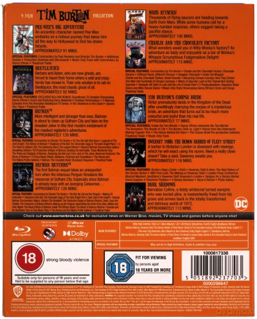 Tim Burton Collection [9xBlu-Ray]