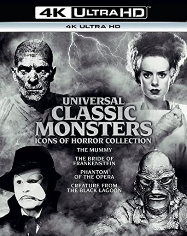 Universal Classic Monsters: Icons of Horror Collection - Vol. 2 [2xBlu-Ray 4K]+[2xBlu-Ray]