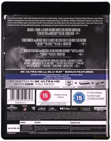 Universal Classic Monsters: Icons of Horror Collection - Vol. 2 [2xBlu-Ray 4K]+[2xBlu-Ray]