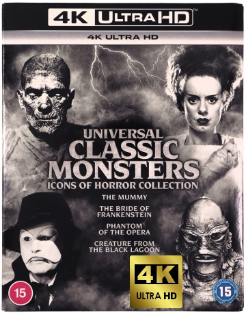 Universal Classic Monsters: Icons of Horror Collection - Vol. 2 [2xBlu-Ray 4K]+[2xBlu-Ray]
