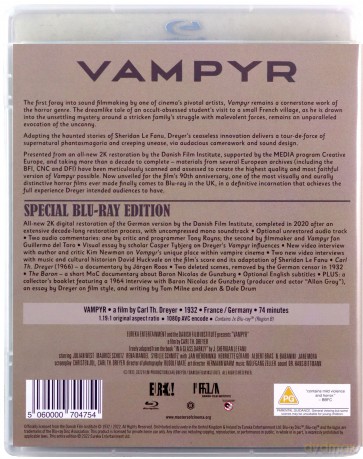Vampyr (Wampir) [Blu-Ray]