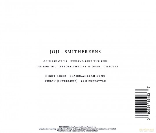 Joji: Smithereens [CD]