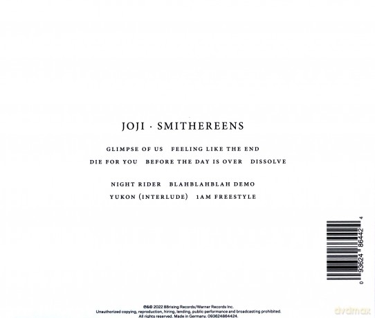 Joji: Smithereens (Limited) [CD]