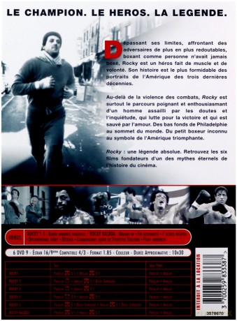Rocky Antologia WSZYSTKO PL WERSJA [BOX] [6DVD]