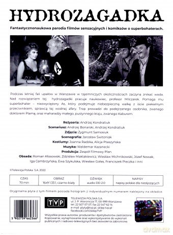 Hydrozagadka (rekonstrukcja cyfrowa) [DVD]