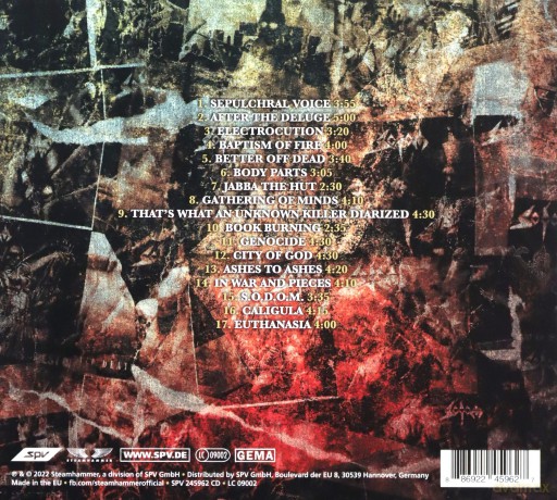 Sodom: 40 Years At War The Greatest Hell Of Sodom (digipack) [CD]