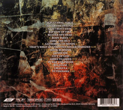 Sodom: 40 Years At War The Greatest Hell Of Sodom (digipack) [CD]