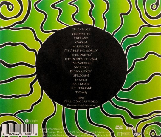 Ozric Tentacles: At The Pongmasters Ball [CD]+[DVD]