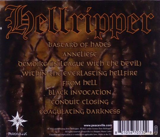 Hellripper: Coagulating Darkness [CD]
