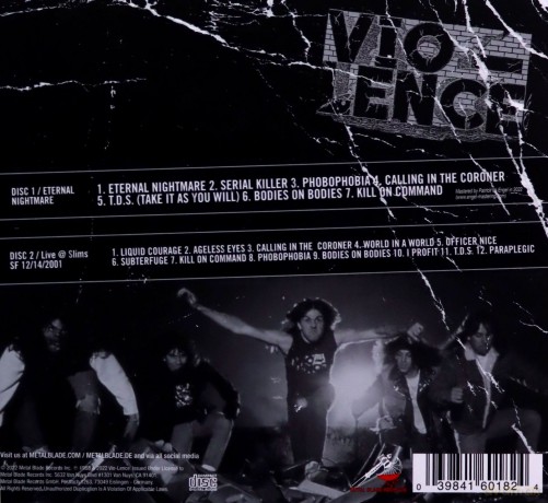 Vio-Lence: Eternal Nightmare (digipack) [2CD]