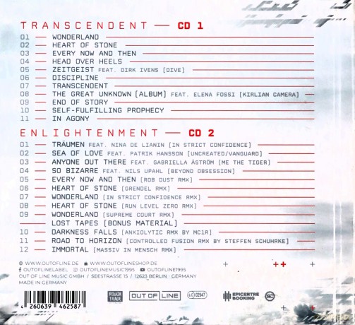 Solitary Experiments: Transcendent [2CD]