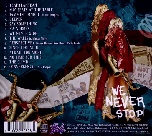 Candy Dulfer: We Never Stop (digipack) [CD]