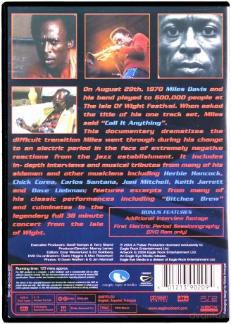 Miles Davis: Miles Electric: A Different Kind Of Blue [DVD]