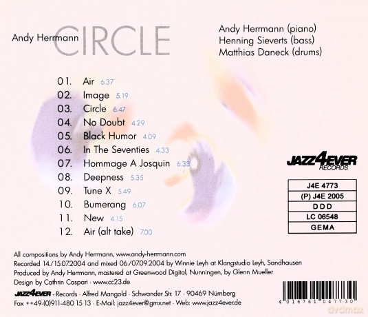 Andy Herrmann Trio: Circle [CD]
