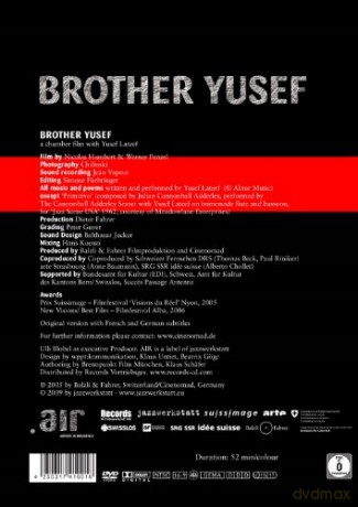Yusef Lateef: Brother Yusef / A Chamber Film With Yusef Lateef [DVD]