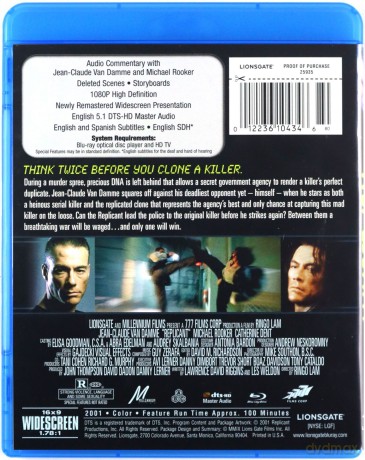 Replicant (Replikant) [Blu-Ray]