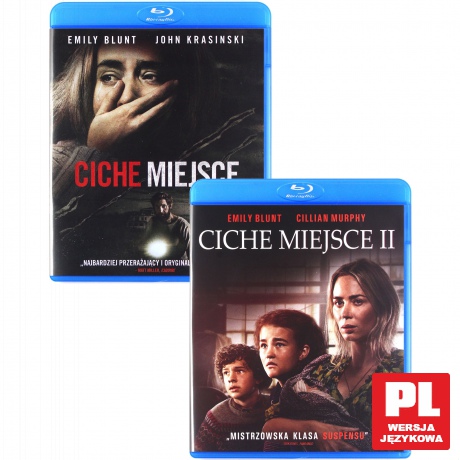 Ciche miejsce 1+2 Pakiet [2xBlu-Ray]