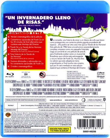 Little Shop of Horrors (Krwiożercza roślina) [Blu-Ray]