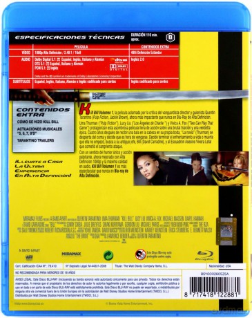 Kill Bill Vol. 1 [Blu-Ray]