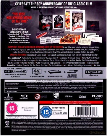 Casablanca (steelbook) [Blu-Ray 4K]+[2xBlu-Ray]