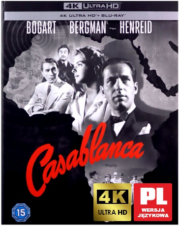 Casablanca (steelbook) [Blu-Ray 4K]+[2xBlu-Ray]