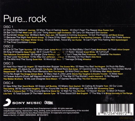 Pure... Rock [4CD]