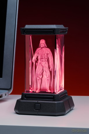 Lampka holograficzna Gwiezdne Wojny Lord Vader (13 cm)