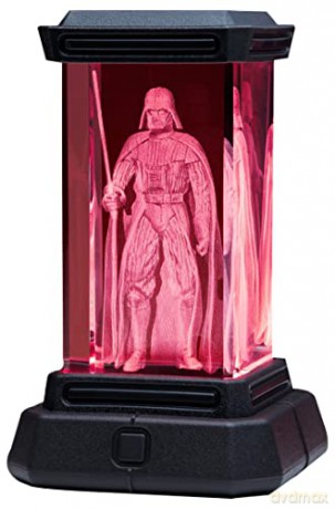 Lampka holograficzna Gwiezdne Wojny Lord Vader (13 cm)