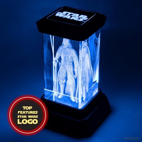 Lampka holograficzna Gwiezdne Wojny Lord Vader (13 cm)