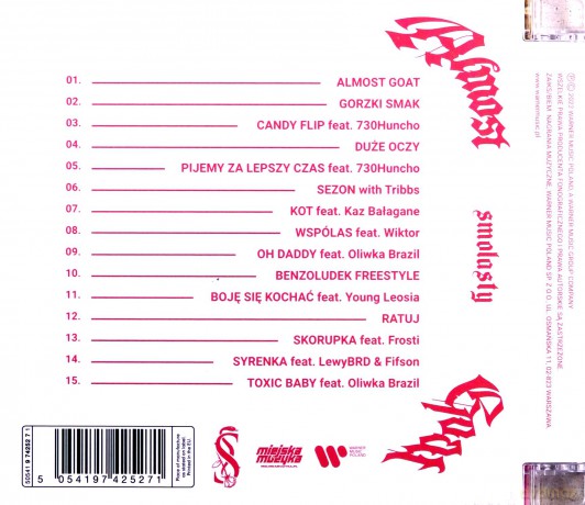 Smolasty: Almost Goat [CD]